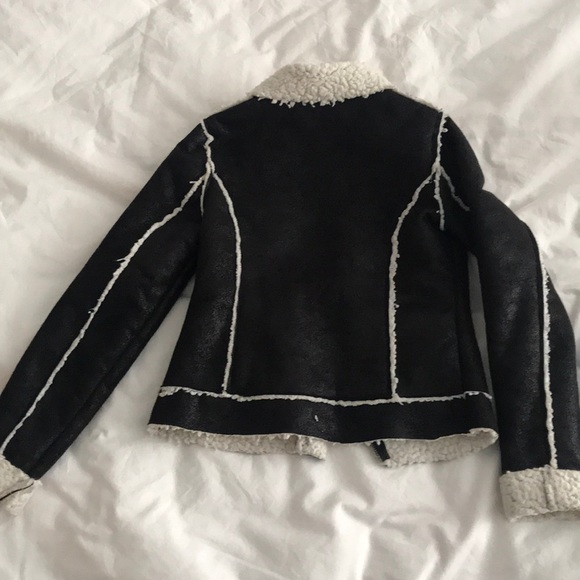 Faux shearling jacket - Picture 3 of 3